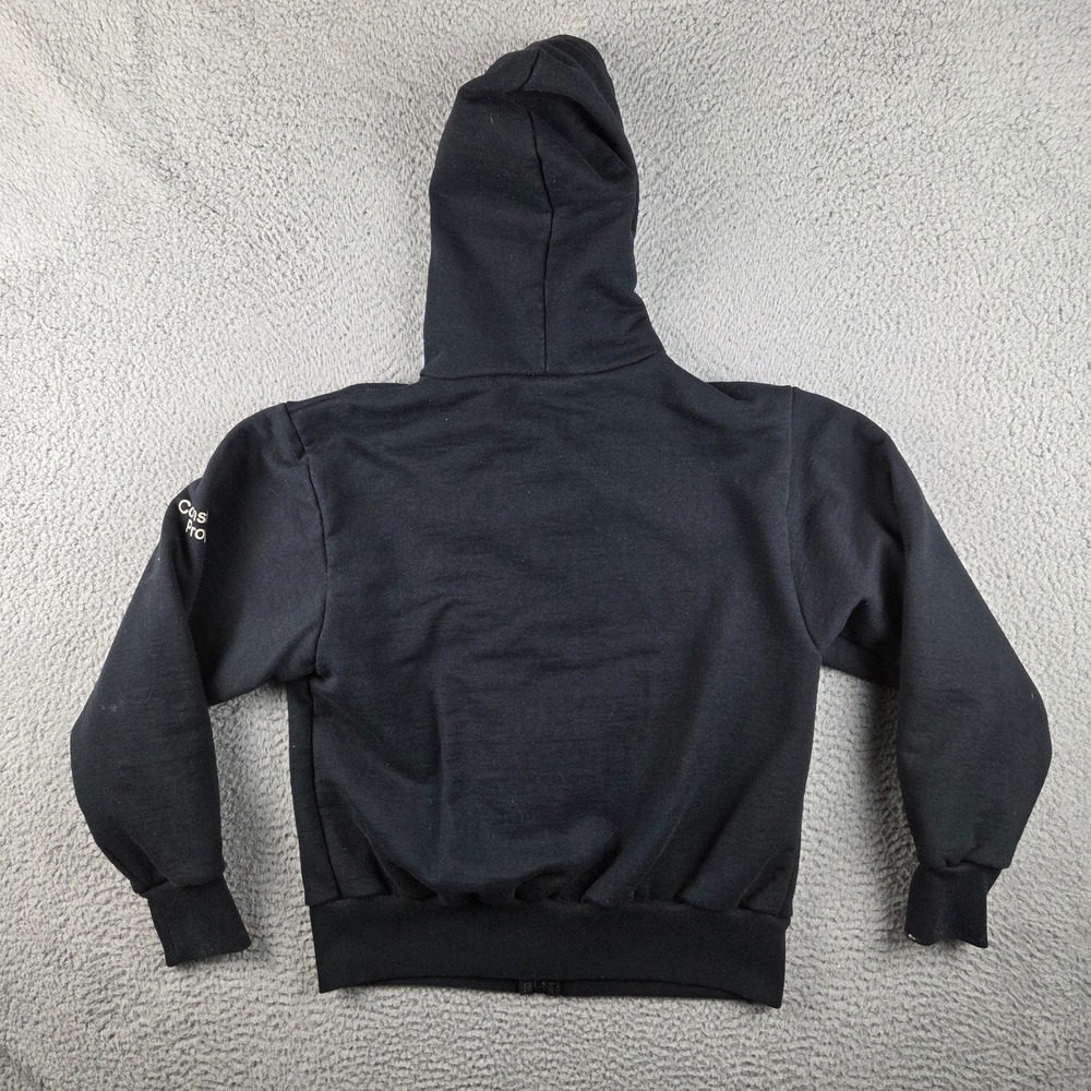 Camber Thermal Lined Zip Hoodie Small Black USA Made Heavyweight Workwear - Picture 13 of 15